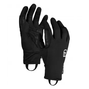 Ortovox Fleece Light Gloves - Black Raven, rozmiar L