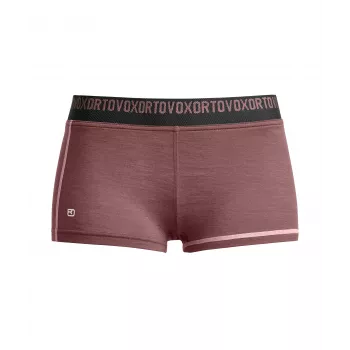 Ortovox 185 Rock'N'Wool Hot Pants Damskie Termoaktywne Spodnie - Kasztanowy, XS