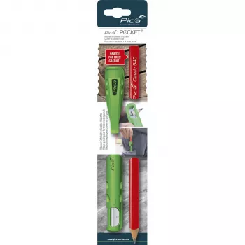 Pica Pocket z 1 ołówkiem stolarskim 24 cm