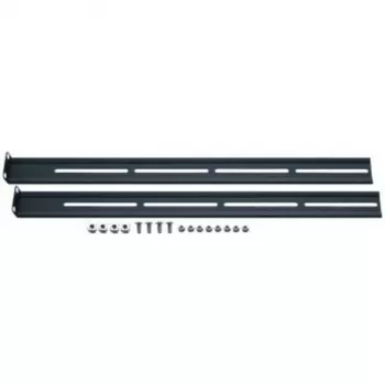 AIXCASE AIX-19K1UMR-B Rack Keyboard Slide Rail Kit - Czarny - 1U - 19 cali