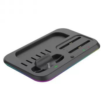 ready2gaming Nintendo Switch 2 Charging Dock - 4 Joy-Con Charger z diodami LED, czarny