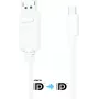 Purelink iSeries DisplayPort do Mini DisplayPort Kabel 1,5m Biały Zatrzask (IS1100-015)