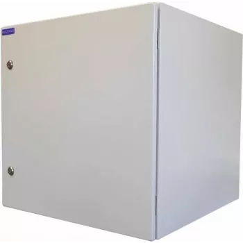 RESISTER 19 inch Szafa Sieciowa Pro Aktiv - Ochrona IP54/55 - Drzwi Pełne Stalowe - 7U - 600x400 mm - Wentylator - Filtr - Jasnoszary (99RRA19WV74MG)