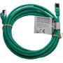 IT-BUDGET Full Copper Premium Patch Cable - Flex AWG 26 - Cat.8.1 - 2000 MHz - Halogen-Free - PoE+ - 40 Gbit - Zielony - 5 m