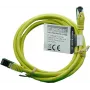 IT-BUDGET Full Copper Premium Patch Cable - Flex AWG 26 - Cat.8.1 - 2000 MHz - Halogen-Free - PoE+ - 40 Gbit - Yellow - 3 m