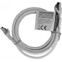 IT-BUDGET Full Copper Premium Patch Cable - Flex AWG 26 - Cat.8.1 - 2000 MHz - Halogen-Free - PoE+ - 40 Gbit - Biały - 2 m (90ITBFLEX81PK2W)