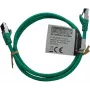 IT-BUDGET Full Copper Premium Patch Cable - Flex AWG 26 - Cat.8.1 - 2000 MHz - Halogen-Free - PoE+ - 40 Gbit - Zielony - 1.5 m