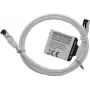 IT-BUDGET Full Copper Premium Patch Cable - Flex AWG 26 - Cat.8.1 - 2000 MHz - Halogen-Free - PoE+ - 40 GBit - Biały - 1 m (90ITBFLEX81PK1W)