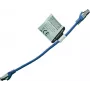 IT-BUDGET Full Copper Premium Patch Cable - Flex AWG 26 - Cat.8.1 - 2000 MHz - Halogen-Free - PoE+ - 40 Gbit - Niebieski - 0,25 m
