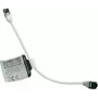 IT-BUDGET Full Copper Premium Patch Cable - Slim AWG 28 - Cat.8.1 - 2000 MHz - Halogen-Free - PoE+ - 40 Gbit - Biały - 0,25 m