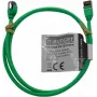 IT-BUDGET Full Copper Premium Patch Cable - Slim AWG 28 - Cat.8.1 - 2000 MHz - Halogen-Free - PoE+ - 40 Gbit - Zielony - 1 m