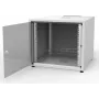 IT-BUDGET 19 inch Network Cabinet SJB - 10U - 600x600 mm - Glass Door - Rear Panel - Light Grey (W-3987-01-01-011-BBL)