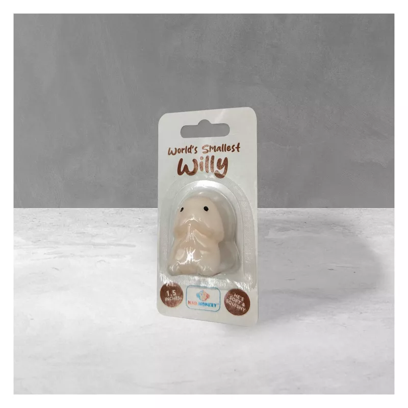 Mad Monkey Anti-Stress Ball Worlds Smallest Willy