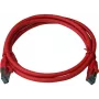 IT-BUDGET Full Copper Premium Patch Cable - Cat.6A - 500 MHz - Halogen-Free - PoE+ - AWG 26/7 - Red - 20 m