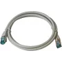 IT-BUDGET Full Copper Premium Patch Cable - Cat.6A - 500 MHz - Halogen-Free - PoE+ - AWG 26/7 - Grey - 25 m