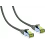 IT-BUDGET Premium Patch Cable Cat.6A z surowym kablem Cat.7 600 MHz LSZH PoE+ 10 Gbit Szary 20 m