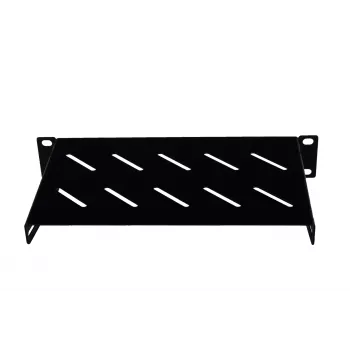 Rockstable 1U 10-Inch Shelf - Półka - Czarna - SPCC - Stal - 1U - Owalna - 25,4 cm (10 cali) (RS10-33HYL)