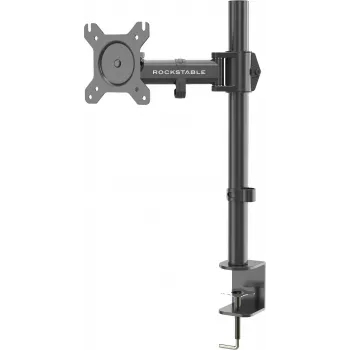 Rockstable RS-MM001 Uchwyt na monitor pojedynczy poziom podstawowy - zacisk / śruba - 8 kg - 13-32 cal - 100x100 mm - Czarny