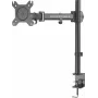 Rockstable RS-MM002 Uchwyt na jeden monitor do biurka - zacisk/przelotka - 8 kg - 13-32 cal - VESA 75x75/100x100 - Czarny