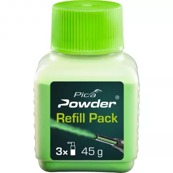 PICA-MARKER Pica Powder Refill Powder do automatycznego ołówka Pica-Dry, 8 sztuk, 2,8 mm, 2B, czarny