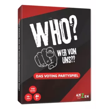 Anzen WHO? - Wer von uns? Party Card Game