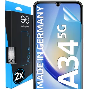 SMART.ENGINEERED se 3D Screen Protector do Samsung Galaxy A34 (Zestaw 2 szt.) (SE0-F0101-0395-23-M)