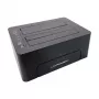 LC-Power LC-DOCK-C-V2 USB-C Docking Station z HDMI, DisplayPort, VGA, 3x USB-A, USB-C Data, USB-C PD 100W, Gigabit Ethernet, czytnik SD/microSD, audio 3,5 mm, szary