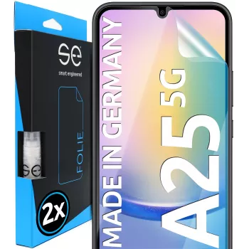 smart.engineered se folia ochronna 3D na ekran Samsung Galaxy A25 5G, przezroczysta, 2 szt. (SE0-F0101-0487-23-M)