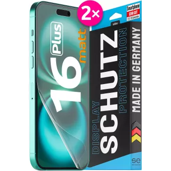 smart.engineered SE0-F0102-0524-24-M Odporna na uderzenia tylna obudowa do Apple iPhone 16 Plus, czarna