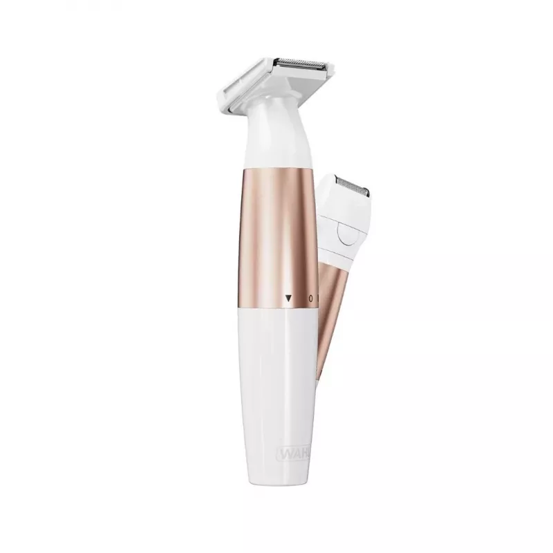 Wahl TRIM and SHAVE 3028668 Bikini Trimmer, Rechargeable, Wet & Dry, White/Pink