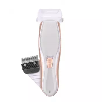 Wahl SHAVE and SMOOTH 3029295 Golarka i Depilator dla Kobiet, Biały/Różowy, Zasilany Sieciowo