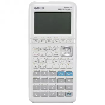 Kalkulator graficzny Casio FX-9860GIII-W-ET, Natural V.P.A.M., 552 funkcje, zasilanie słoneczne i bateryjne, czarny