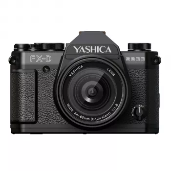 Yashica FX-D S300 35mm SLR Film Camera (Czarny)