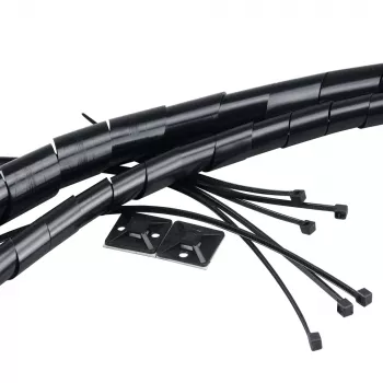Akasa AK-TK-01BK Zestaw do zarządzania kablami - Czarny