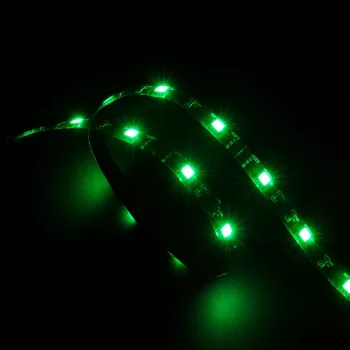 Akasa Vegas AK-LD02-05GN Zielona Listwa LED do Obudowy PC - 50cm, 30 LED, SMD 5050, 12V DC, Molex