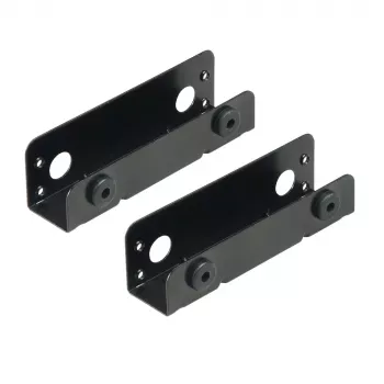 Akasa AK-HDA-08BK adapter wnęki na dysk 5.25 cala na 3.5 cala - czarny