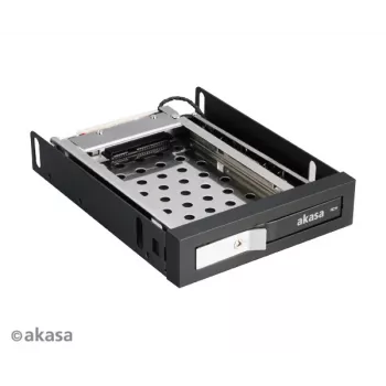 Akasa AK-IEN-08 adapter wnęki na dysk 2.5 cala na 3.5 cala - SATA III 6 Gbit/s - plastik/stal nierdzewna - czarny
