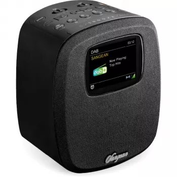 Sangean DCR-83 (Atomic 83) DAB+ / FM Digital Clock Radio z Bluetooth 5.0, Czarny