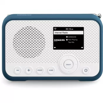 Sangean WFR-39 White - Ink Blue Przenośne Radio Internetowe