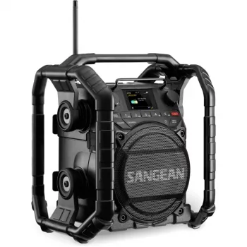 Sangean U-4X Black Przenośne Radio DAB+/FM z Bluetooth 5.0, IP64, 7W RMS