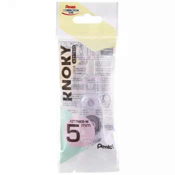 Kaseta z taśmą korekcyjną Pentel do korektora KNOKY 5,0 mm