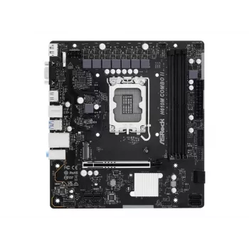 ASRock H610M-Combo II Micro ATX Płyta Główna, LGA 1700, Intel H610, DDR4, HDMI, DisplayPort, D-Sub, Gigabit LAN
