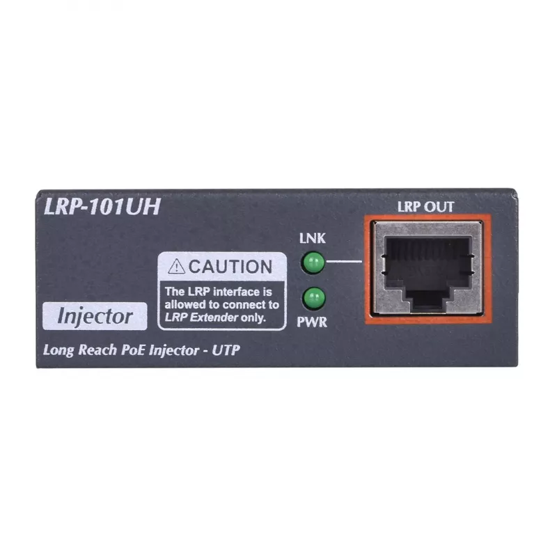 PLANET LRP-101UH Long Reach PoE Extender, Wall-mount, 500m, 30W