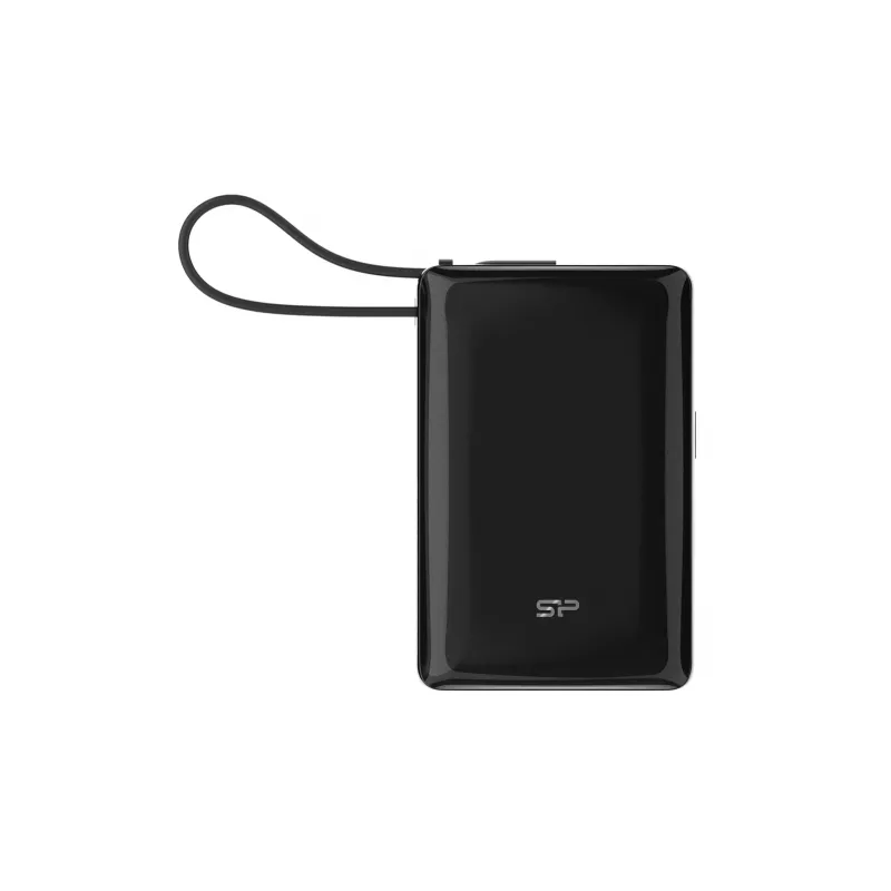 Silicon Power CP10 10000mAh PD USB-A 2xUSB-C Power Bank, Czarny