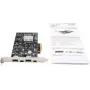 EXSYS EX-12005 PCI Express USB 3.2 Gen 2 (10 Gbps) 2-Port USB-A Host Controller Card with Low-Profile Bracket