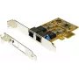 EXSYS EX-6072-3 Karta sieciowa - PCIe Low-Profile - Gigabit Ethernet