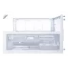 Lian Li O11 Vision-M Micro-ATX Tower, Tempered Glass, White