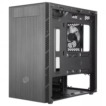 Cooler Master MasterBox MB400L Micro-ATX Mini Tower, stal, pełny panel boczny, bez zasilacza