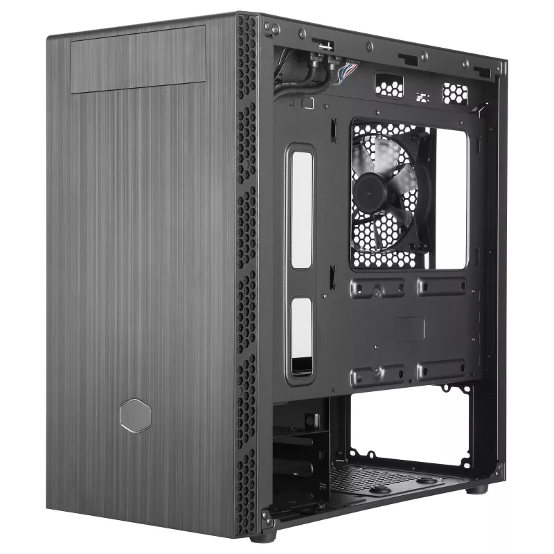 Cooler Master MasterBox MB400L Micro-ATX Mini Tower, stal, pełny panel boczny, bez zasilacza