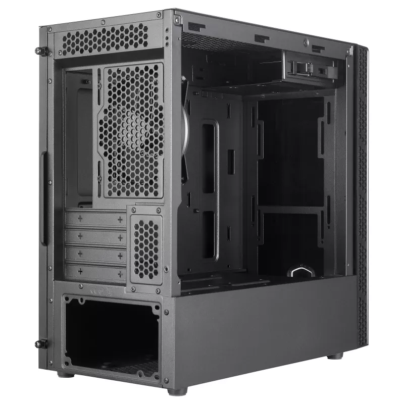 Cooler Master MasterBox MB400L Micro-ATX Mini Tower, stal, pełny panel boczny, bez zasilacza